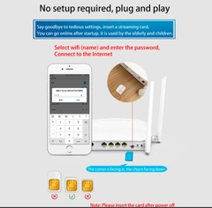 Bộ Phát Wifi 4G CPE H300-G 4 Cỗng Lan