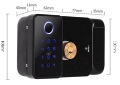 KHÓA CỔNG 2 VÂN TAY SEAKEY C22B