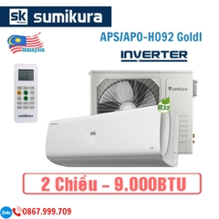 Điều Hòa Sumikura 9000Btu 2 Chiều Inverter APS/APO-H092 GOLD