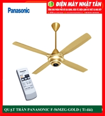 QUẠT TRẦN PANASONIC F-56MZG-GOLD ( Ti dài)