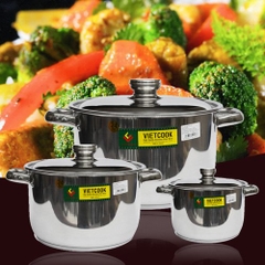 Bộ Nồi VIETCOOK VO3C (DA 06)