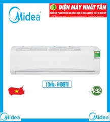 Điều hòa Midea 9000 BTU 1 chiều MSAFA-10CRN8 gas R-32