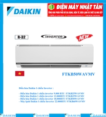 Điều Hòa Daikin 18000Btu 1 Chiều Inverter FTKB50WAVMV(2022)