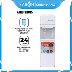 Cây nước nóng lạnh úp bình Karofi HC15 ( có tủ đồ)