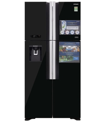Tủ lạnh 4 cánh Inverter 540 Lít HITACHI R-FW690PGV7X (GBK) (Đen)