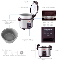 Nồi cơm điện cơ Cuckoo 5.4 lít CR-3021-Korean