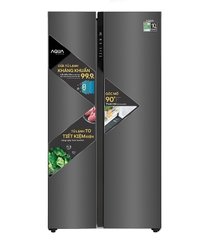 Tủ lạnh Aqua Inverter 541 lít Side By Side AQR-S541XA(BL)