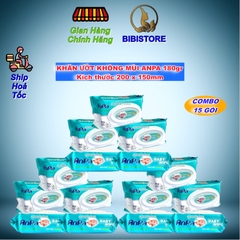 Khăn Ướt Anpa Không Mùi 180gr