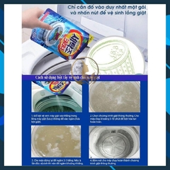 Tẩy Lồng Máy Giặt Dạng Bột Siêu Sạch BLUE Hàn Quốc, 1 Túi/ 450gram