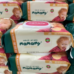 Khăn ướt Mamamy không mùi gói 120 tờ