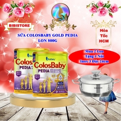 Sữa ColosBaby Gold Pedia 800g Dành Cho Trẻ 1-10 Tuổi