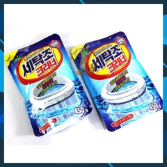 Tẩy Lồng Máy Giặt Dạng Bột Siêu Sạch BLUE Hàn Quốc, 1 Túi/ 450gram