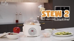 Nồi hầm cách thuỷ thông minh 2 tầng FATZ BABY 1 lít STEW 2 FB9110ZT