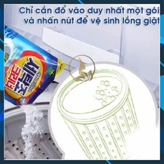 Tẩy Lồng Máy Giặt Dạng Bột Siêu Sạch BLUE Hàn Quốc, 1 Túi/ 450gram
