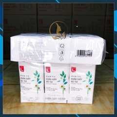 Khăn Giấy Bỏ Túi Choice L Lotte Hàn Quốc Cao Cấp 2 lớp (10 Tờ x 6 Gói) HCM
