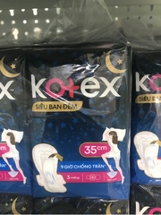 Kotex siêu ban đêm 35cm (3 miếng)