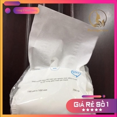 Khăn Ăn Tiết Kiệm Lotte Choice L Lốc 4 Gói x 200 Tờ