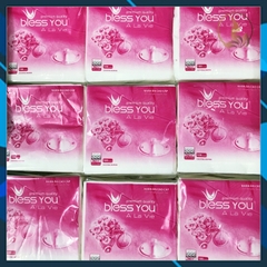 Khăn Giấy Ăn Cao Cấp BLESS YOU 23cm x 23cm, 1 Lốc 100 Tờ (Combo 10 Lốc)