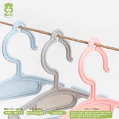 Móc áo trẻ em. Ghi