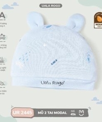 Mũ sơ sinh Modal họa tiết UR2445 - Xanh