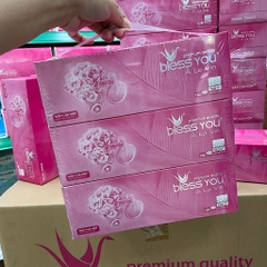 [Thùng 60 Hộp]  Hộp Khăn Giấy lụa Bless You À La Vie 2 lớp, 180 Tờ/Hộp (BiBiSTORE)
