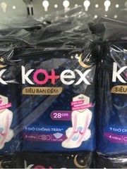 Kotex siêu ban đêm 28cm (4 miếng)