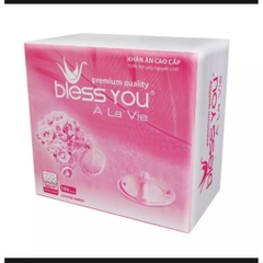 Khăn Ăn Vuông Lớn 16x16cm BLESS YOU Bịch 100 tờ