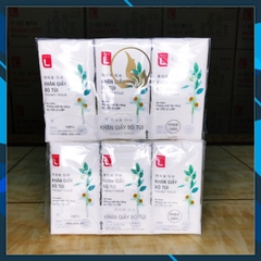 Khăn Giấy Bỏ Túi Choice L Lotte Hàn Quốc Cao Cấp 2 lớp (10 Tờ x 6 Gói) HCM