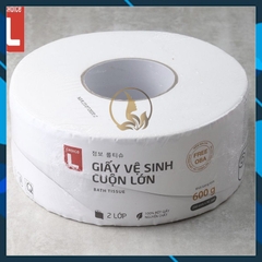Giấy Vệ Sinh Cuộn Lớn Choice L Lotte Hàn Quốc 2 Lớp 600g
