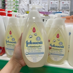 Sữa tắm gội GOHNSON'S Cottontouch 500ml (Sơ sinh)