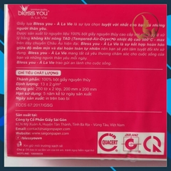 Khăn Giấy Lụa Rút 2 Lớp Bless You Alavie Gói 250 Tờ