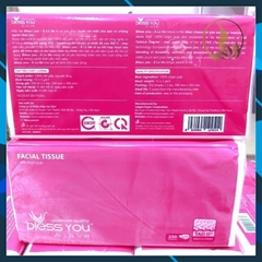 Khăn Giấy Lụa Rút 2 Lớp Bless You Alavie Gói 250 Tờ