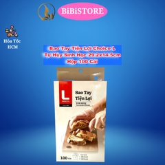 Bao tay Găng Tay Tiện Lợi Choice L Hộp 100 cái