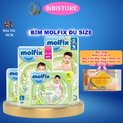 (Combo Tặng Quà) Bỉm Molfix Tã quần em bé size M/L/XL/XXL/XXXL