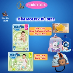 (Combo Tặng Quà) Bỉm Molfix Tã quần em bé size M/L/XL/XXL/XXXL