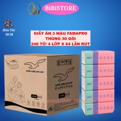 KHĂN GIẤY FAMAPRO Gói 240 tờ 4 lớp