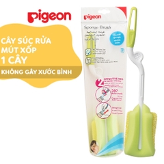 Cây súc rửa có mút xốp Pigeon
