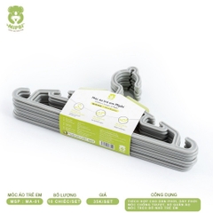 Móc áo trẻ em. Ghi