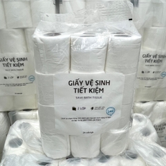 [Lotte] Lốc 24 Cuộn Giấy Vệ Sinh Tiết Kiệm Choice L 2 Lớp