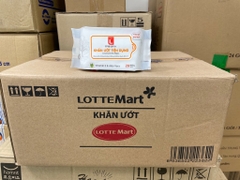 Khăn Ướt Bỏ Túi Hàn Quốc LOTTE Choice L Gói 20 Miếng