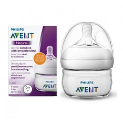 (SCF039.17) B.sữa mô phỏng TN Philips Avent ,trẻ từ 0 tháng (60ml-đơn)