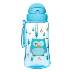 Bình Uống Nước Có ống Hút - Màu Xanh - UP0090NX