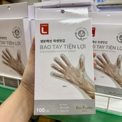 Bao tay Găng Tay Tiện Lợi Choice L Hộp 100 cái