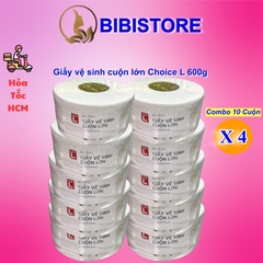 Giấy Vệ Sinh Cuộn Lớn Choice L Lotte Hàn Quốc 2 Lớp 600g