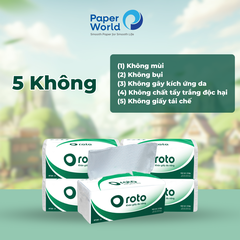 Khăn giấy rút đa năng cao cấp 2 lớp Roto20 Gói 102 tờ