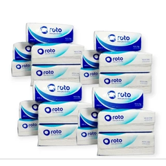 Khăn giấy rút đa năng cao cấp 2 lớp Roto22 I Gói 102 tờ I Xanh dương