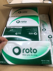 Khăn giấy rút đa năng cao cấp 2 lớp Roto20 Gói 102 tờ