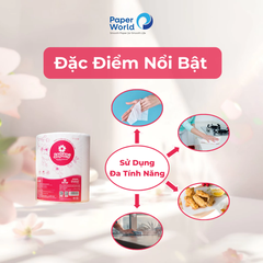 Giấy cuộn lau bếp đa năng Japani JP1000s