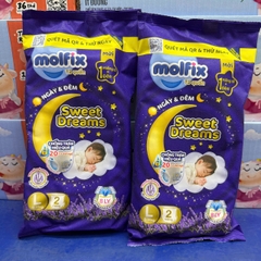 Tã quần ban đêm cho bé Molfix Sweet Dreams Jumbo
