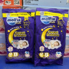 Tã quần ban đêm cho bé Molfix Sweet Dreams Jumbo